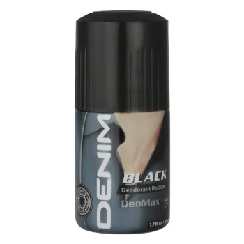 Denim Black Deodorant Roll On-50 ml
