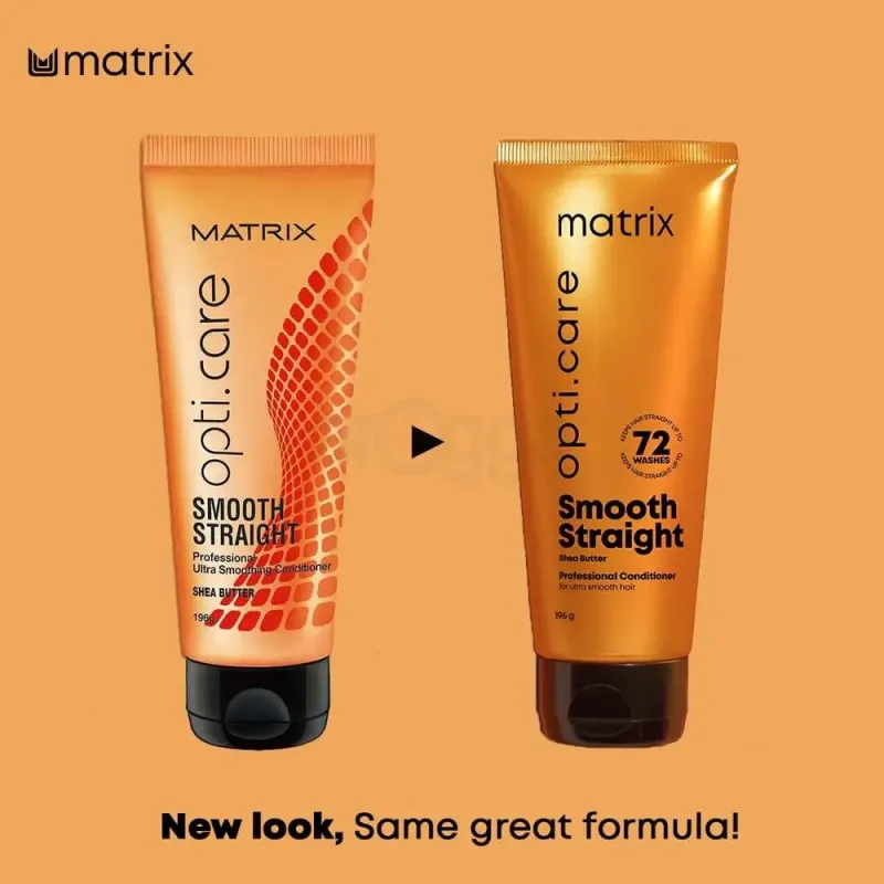 Matrix Smooth straight Shea Butter CONDITIONER -196ml