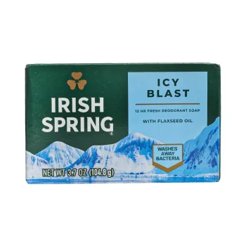 IRISH SPRING ICY BLAST DEODORANT SOAP-104.8G