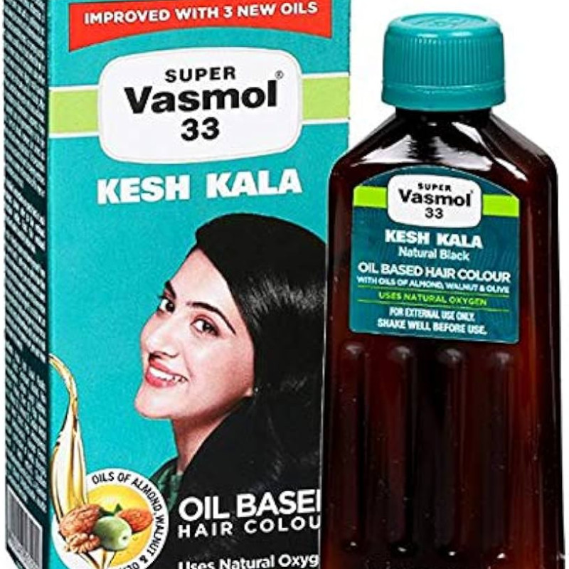 SUPER VASMOL KESH KALA OIL BASED HAIR COLOUR-50ML