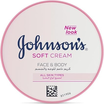 Johnson's Soft Cream Face & Body 200ml (New Look)