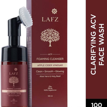 LAFZ FOAMING FACE WASH APPLE CIDER VINEGAR-100ML
