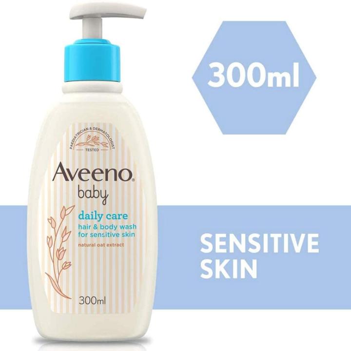 Aveeno Baby Daily Care Hair & Body Wash- 300 ml