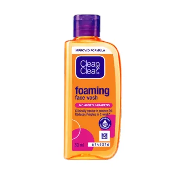 CLEAN & CLEAR FOAMING FACE WASH-50ML