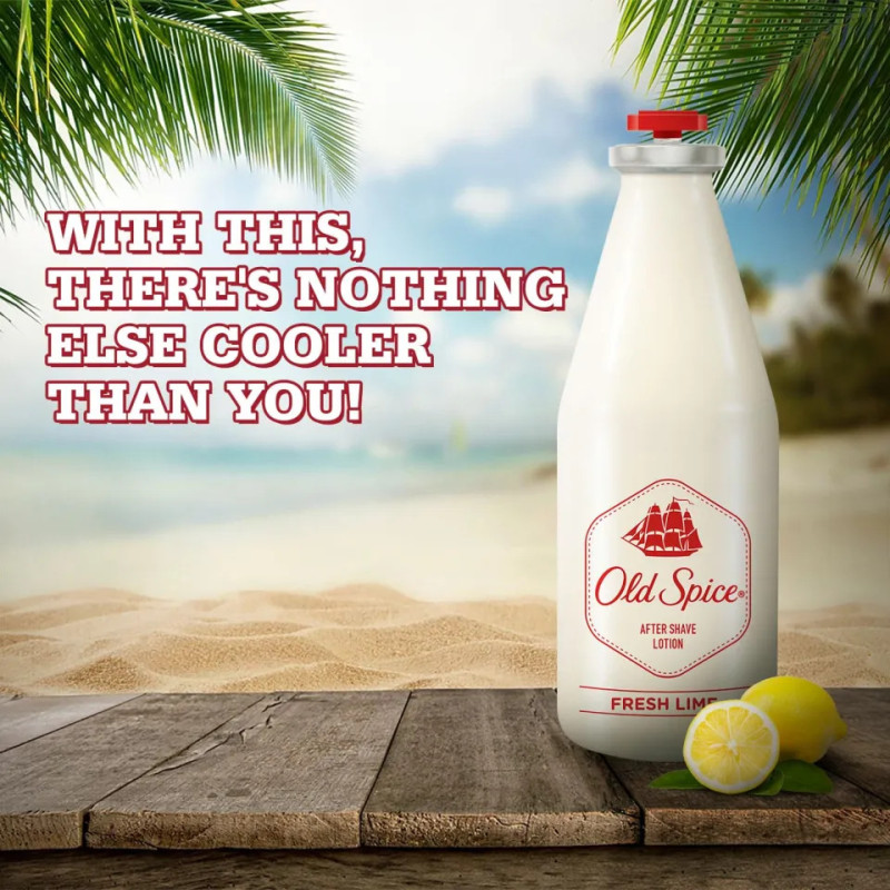 Old Spice Fresh Lime After Shave Lotion-150 ml