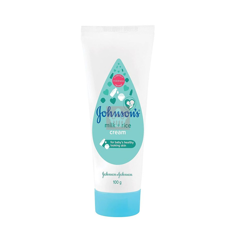 Johnson's Milk & Rice Baby Cream Face & Body 100g
