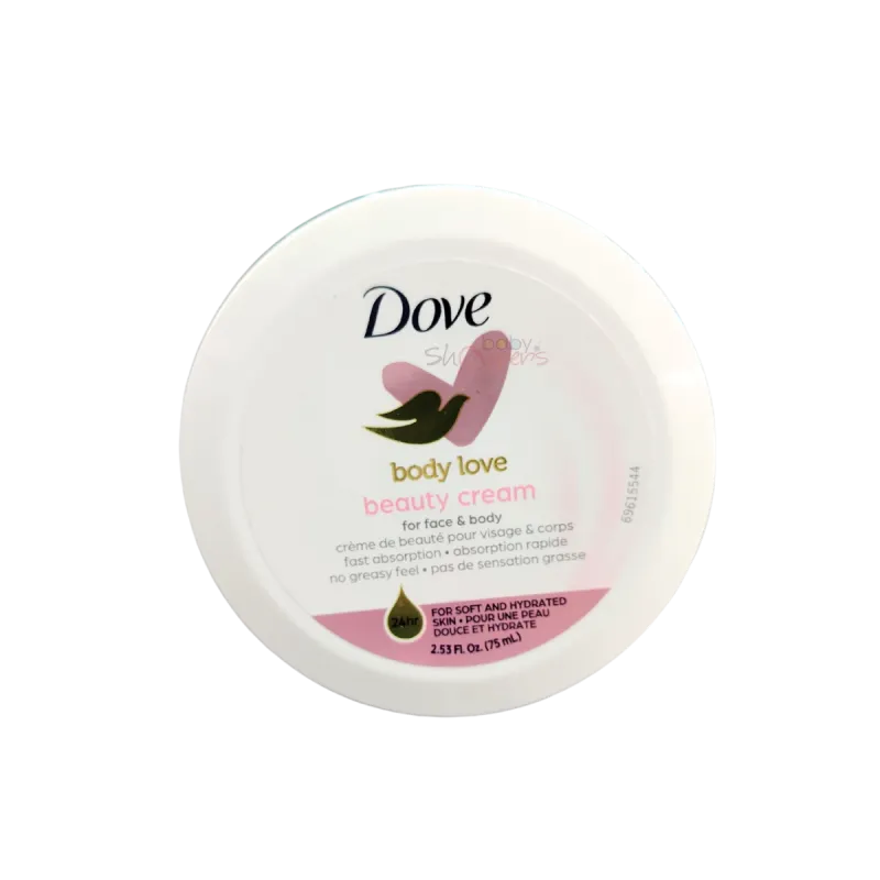 Dove Body Love Beauty Cream For Face &Body 150ml