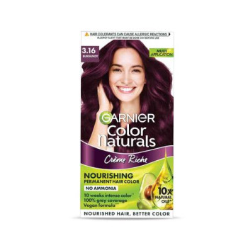 GARNIER COLOR NATURALS CREME RICH HAIR COLOR(BURGUNDY)-35ML+30G