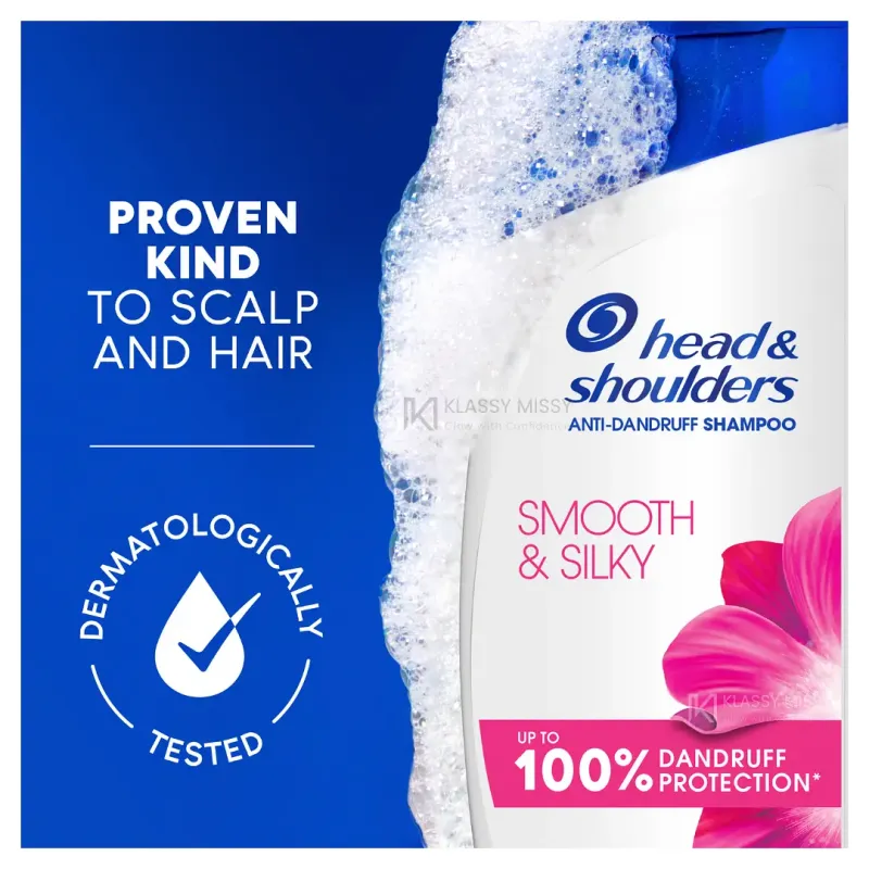 head & shoulder's SMOOTH&SILKY SHAMPOO -180ML
