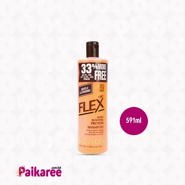 FLEX GENTLE CLEANSING OILY PROTEIN SHAMPOO-591ML
