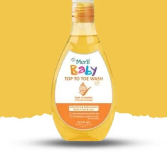 Meril Baby Head to Toe Body Wash- 200 ml