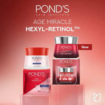 PONDS HEXYL-RETINOL AGE MIRACLE DAY CREAM SPF18-45G