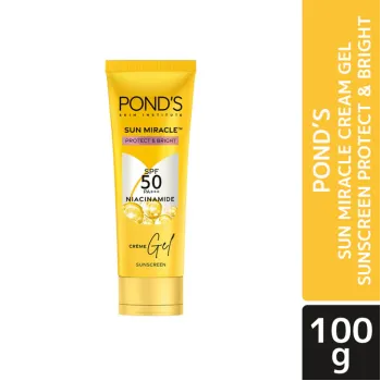 POND'S SUN MIRACLE PROTECT&BRIGHT SPF50 PA+++-100G