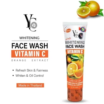 YC WHITENING FACE WASHVITAMIN C EXTRACT CLEANSERS-100ML