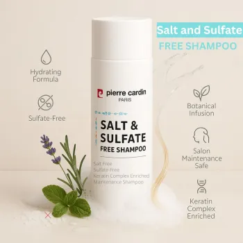 PIERRE CARDIN SALT & SULFATE FREE SHAMPOO -200ML