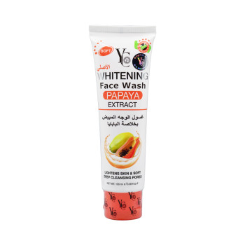 YC WHITENING FACE WASH PAPAYA EXTRACT CLEANSERS-100ML