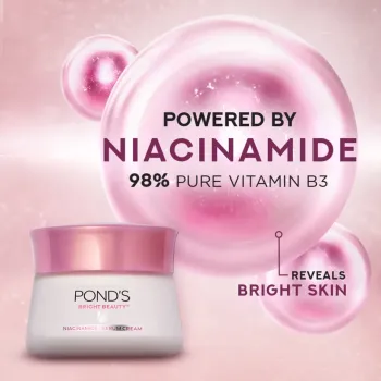 PONDS BRIGHT BEAUTY NIACINAMIDE &VITAMIN B3 SERUM CREAM-23G