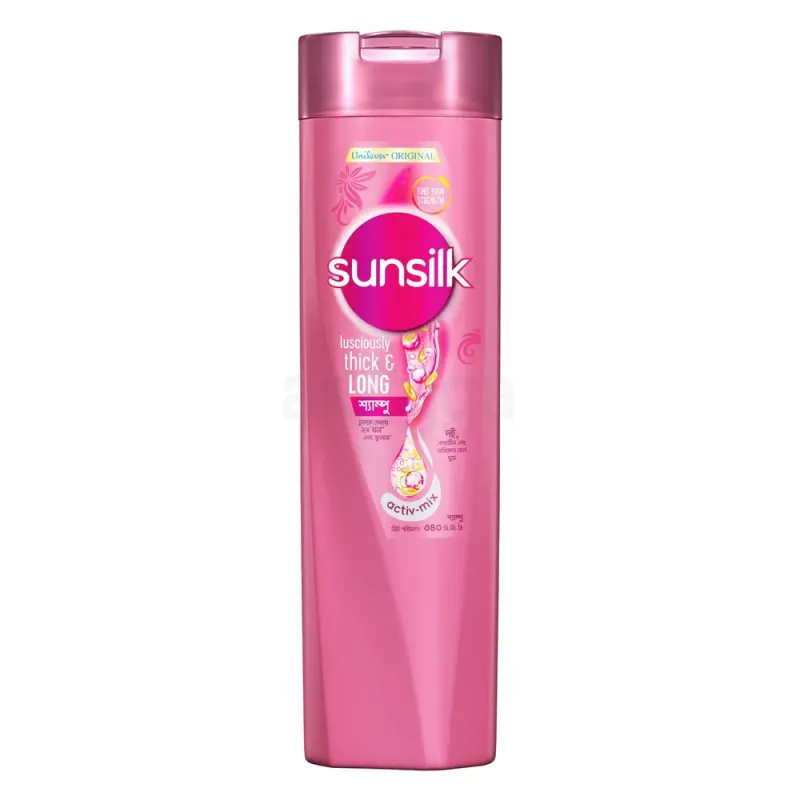 SUNSILK THICK&LONG SHAMPOO-340ML