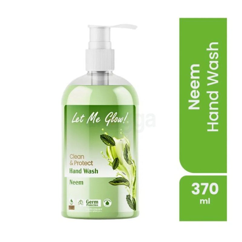 Let Me Glow Clear & Protect Hand Wash Neem- 370 ml