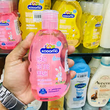 Kodomo Hair & Body Wash Pink Hanabaki- 200 ml
