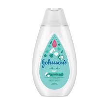 Johnsons Baby Milk + Rice Hair & Body Wash-200 ml