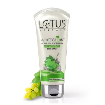 LOTUS WHITEGLOW OIL CONTROL FACE WASH-100G