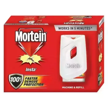 MORTEIN INSTA  MOSQUITO VEPORIZER MACHINE WITH LIQUID REFILL-45ML