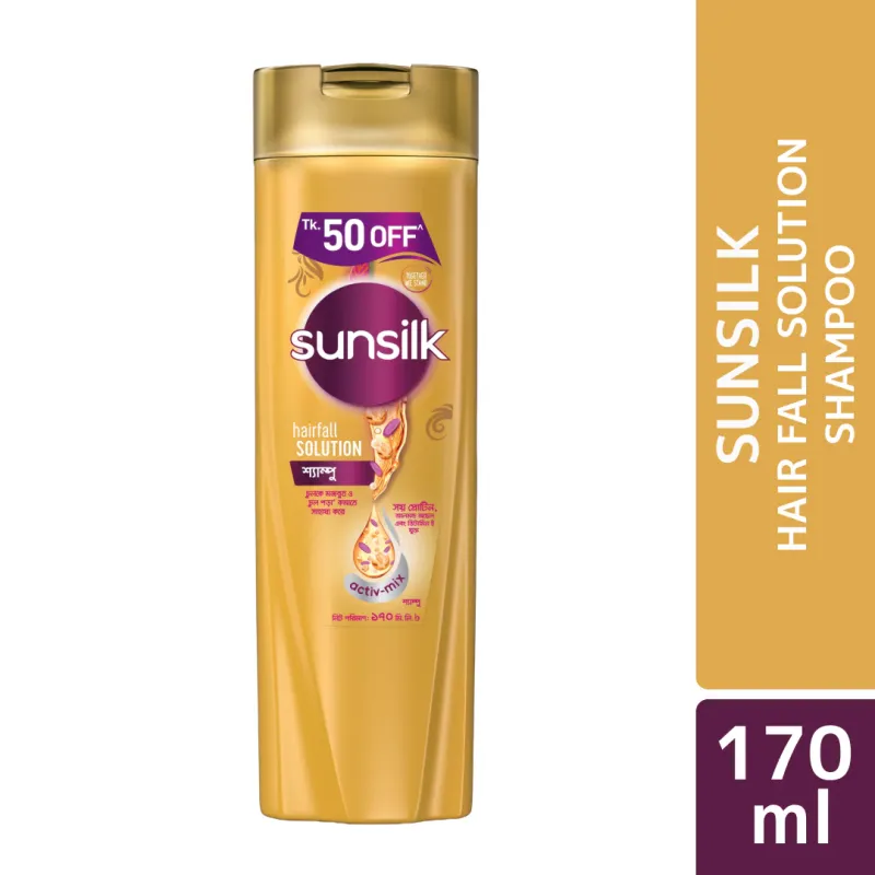 SUNSILK HAIR FALL SOLUTION SHAMPOO-170ML